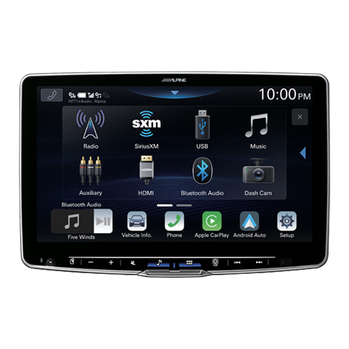Alps Alpine Car audio with MQA technology